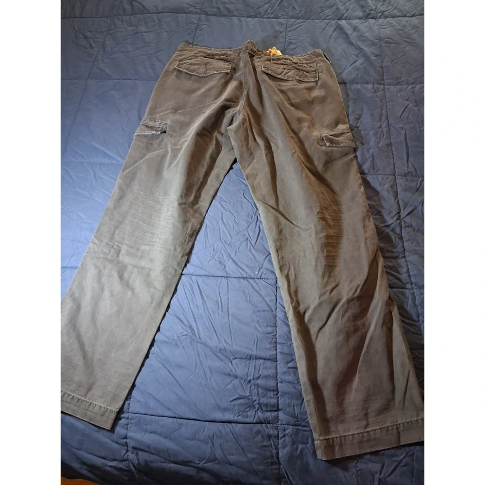Converse 1 Star Cargo Pants Mens 36x30‎ Dark Gray Slim Straight Fit Skate NWT